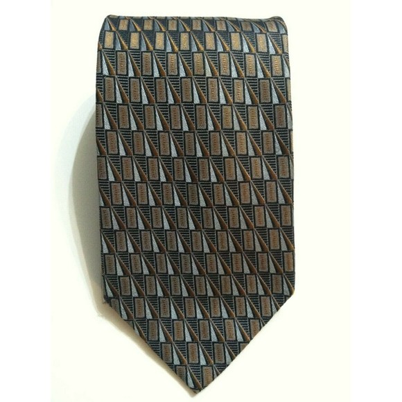 FRATELLI MODA MEN'S NEW MULTICOLOR 100%SILK CLASSIC NECK TIE WIDTH: 3 7/8" - Picture 1 of 4
